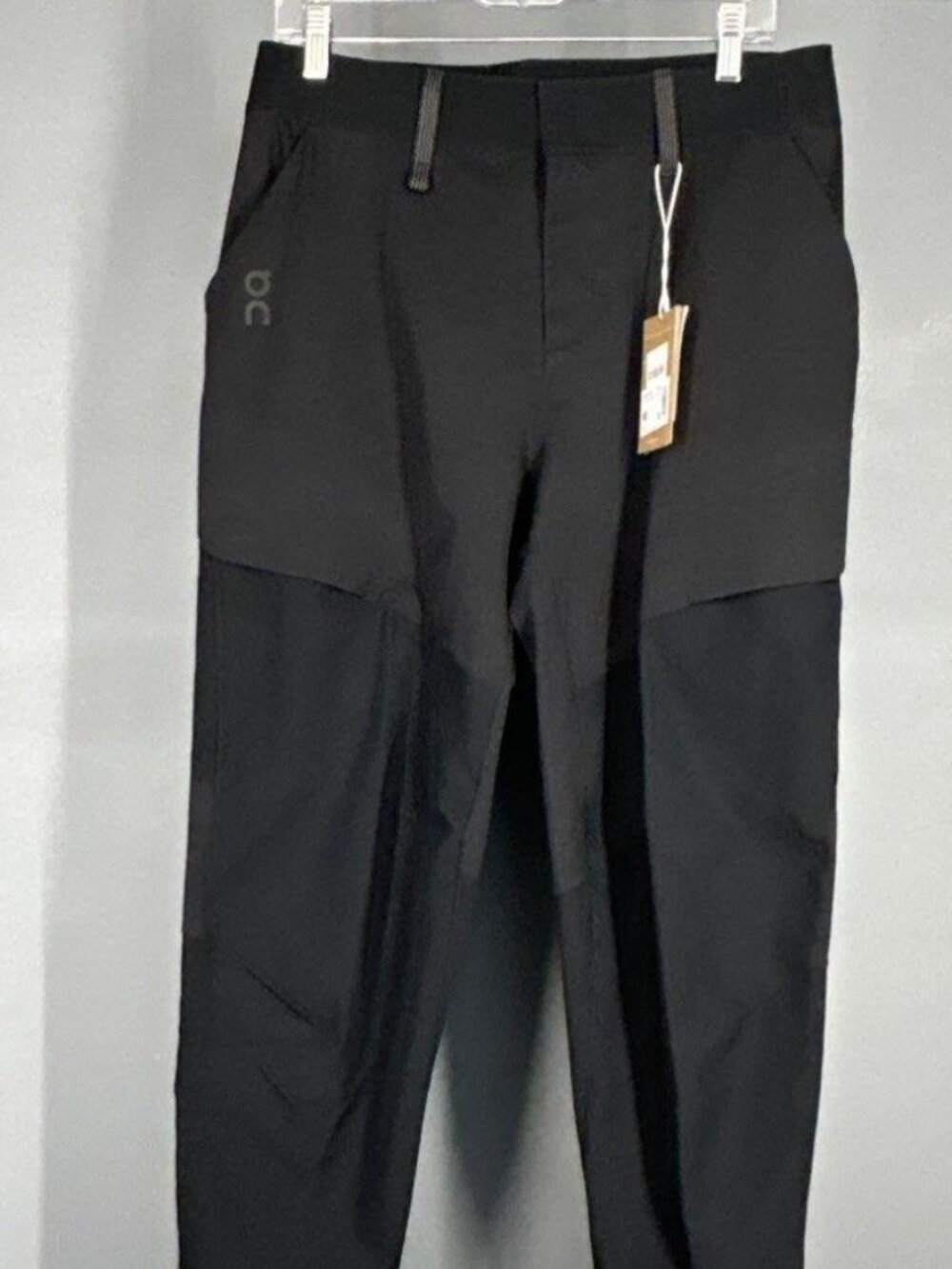 On Running Men's Black and Grey Joggers